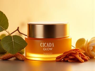 Age-Defy Rejuvenating Cream, elegantly placed next to Bakuchiol plant extract and radiant ginseng slices.